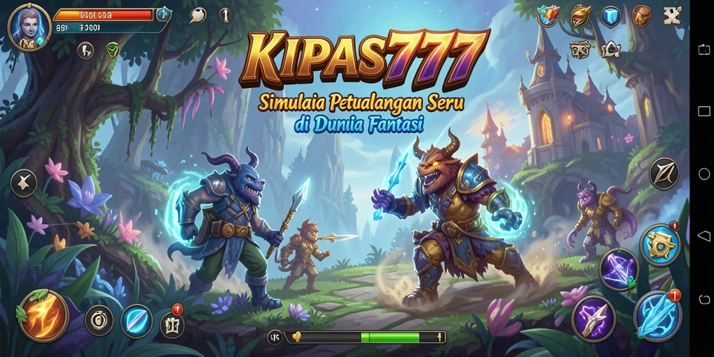 Tampilan gameplay KIPAS777 dengan grafis menawan dan interaksi menarik.