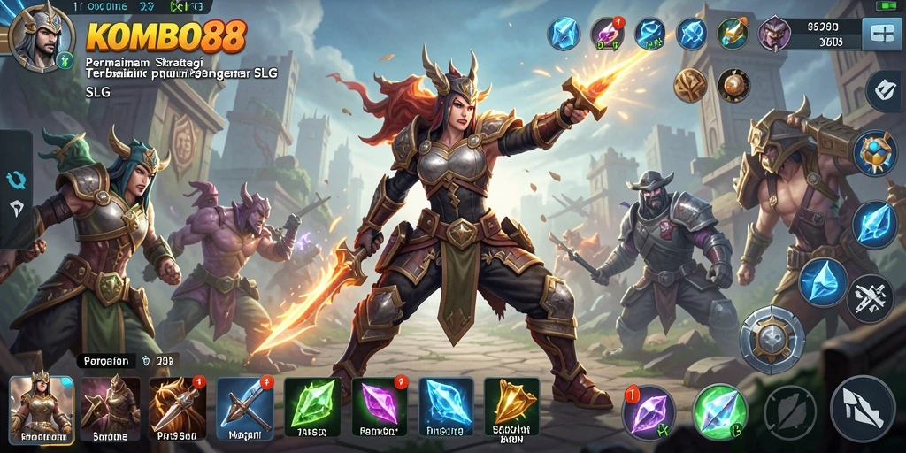 Tampilan gameplay menarik dari <strong>KOMBO88</strong> yang penuh strategi.