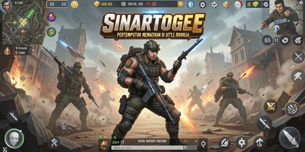 Tangkapan layar dari gameplay SINARTOGEL yang intens dan penuh aksi.