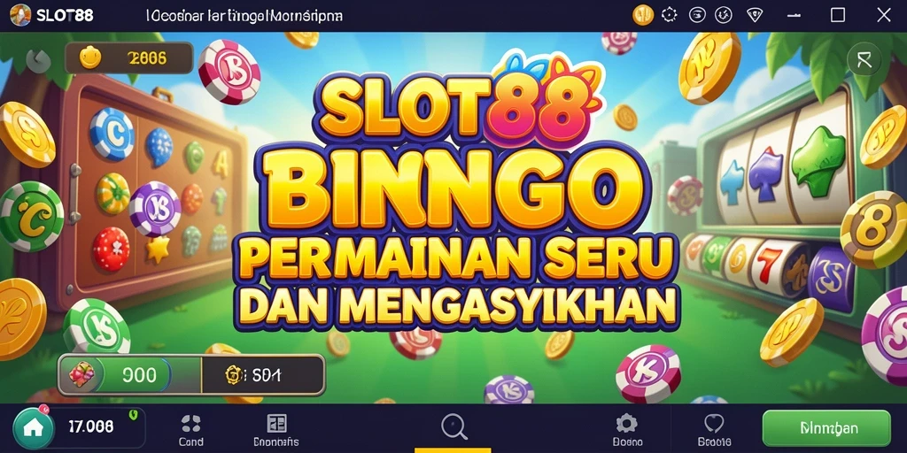 Tampilan gameplay Bingo yang menarik dan interaktif.