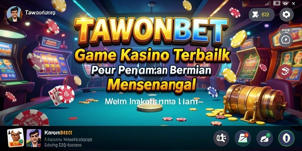 Tampilan gameplay TAWONBET yang menarik dan dinamis.